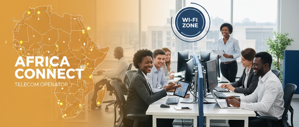 Wi-Fi zone Afrique 1 Wi-Fi zone Afrique. Hotspot. Wi-Fi zone commercial Afrique bisatel