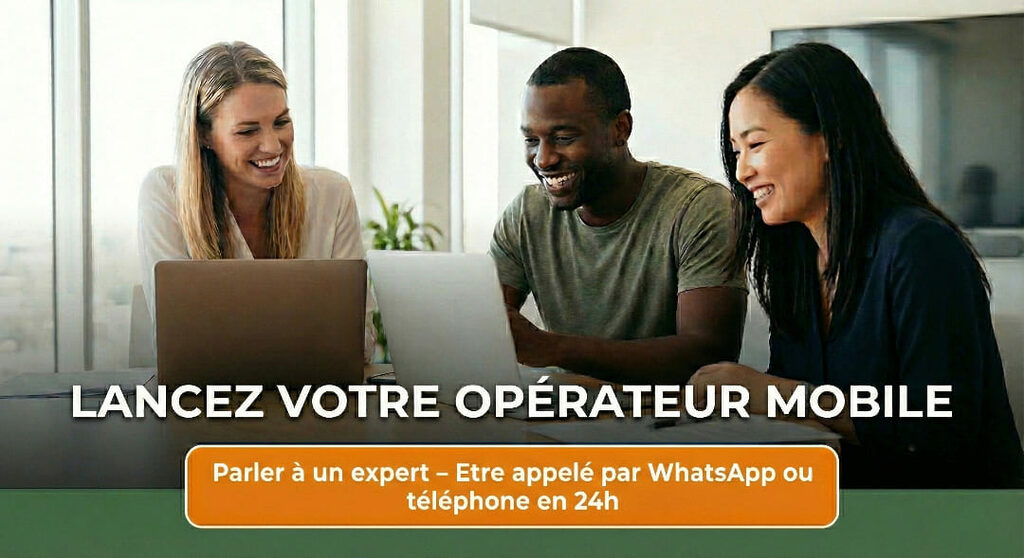 Devenez opérateur telecom mobile, internet et VoIP 3 lancez votre opérateur mobile. Recevez votre documentation par e-mail. Un expert vous rappelle par téléphone ou WhatsApp