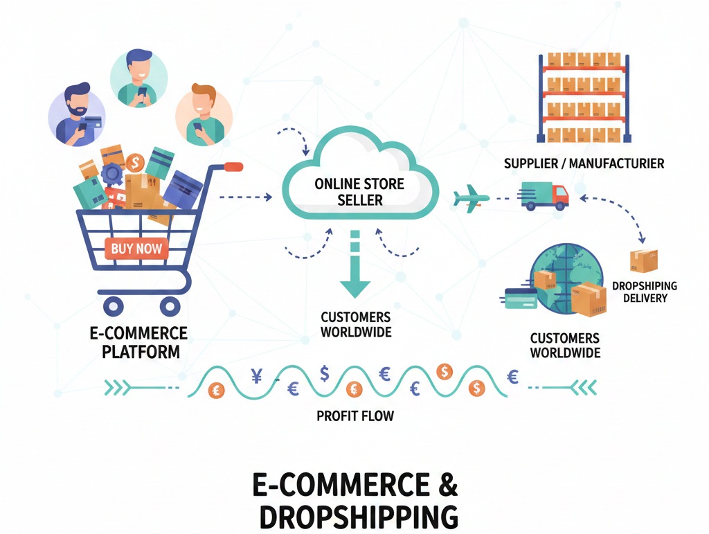 E-commerce, coaching création opérateur telecom mobile. dropshipping, e-commerce, boutique en ligne telecom bisatel