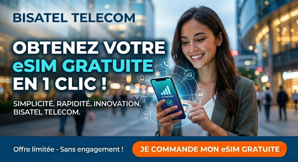 Devenez opérateur telecom et e-commerce en marque blanche 1 Commandez votre carte eSIM de test Gratuite. Votre ESIM test gratuite offerte