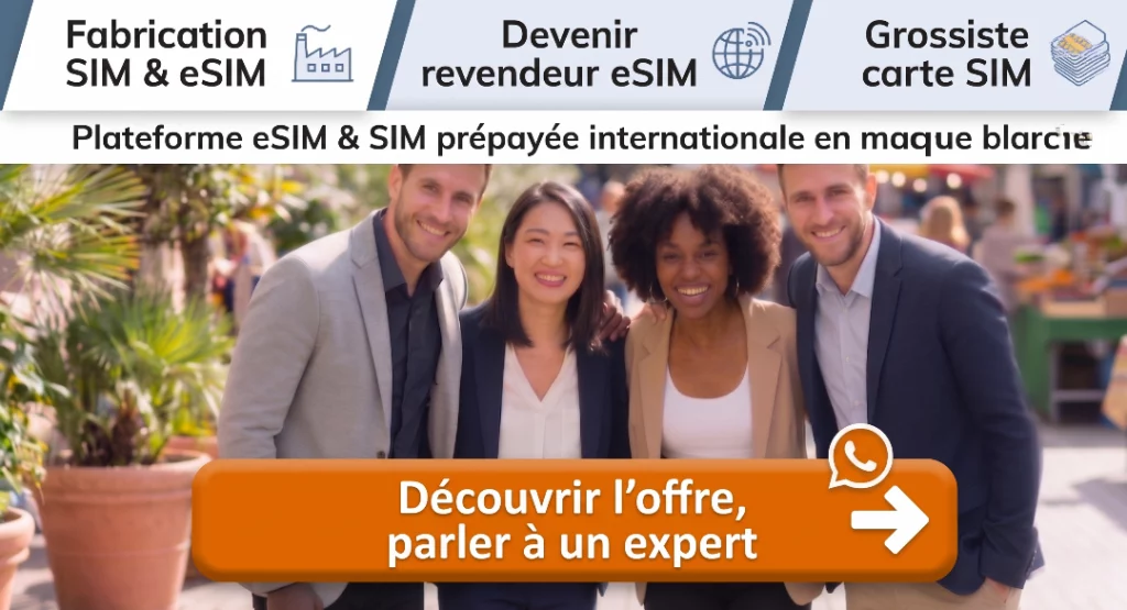 Devenez opérateur mobile : offres grossistes SIM et eSIM en marque blanche. Créez votre propre marque